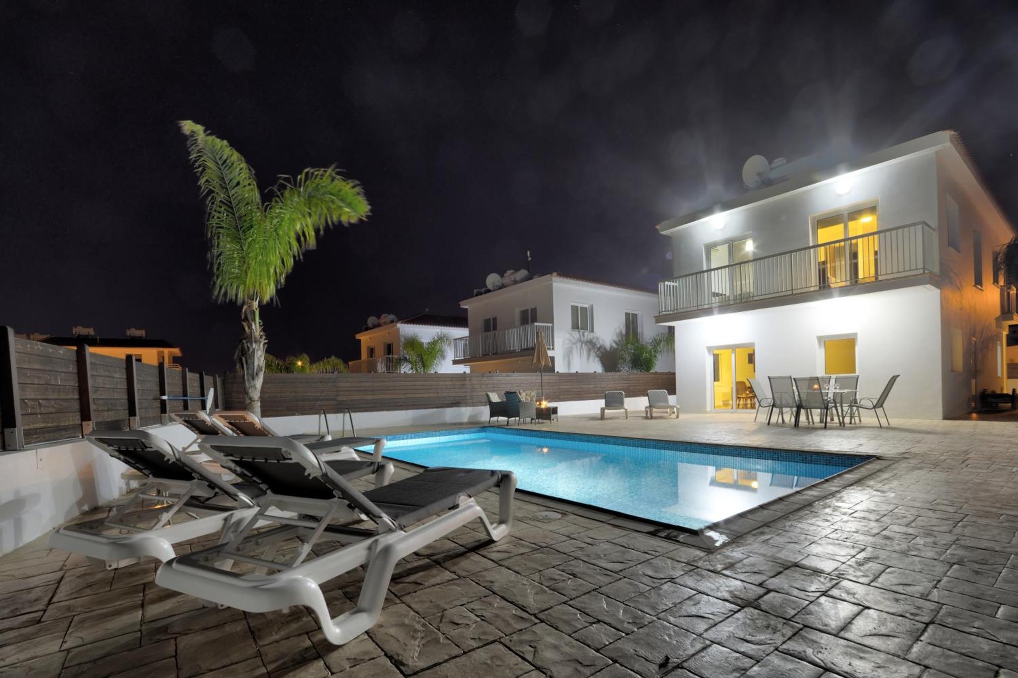 Nissi Villa Ourania Ayia Napa Exterior foto